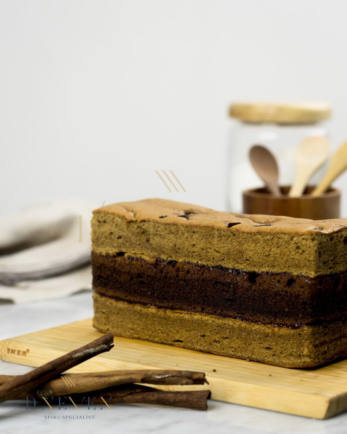 Slices of Old Style Spiku with spiced layers 3