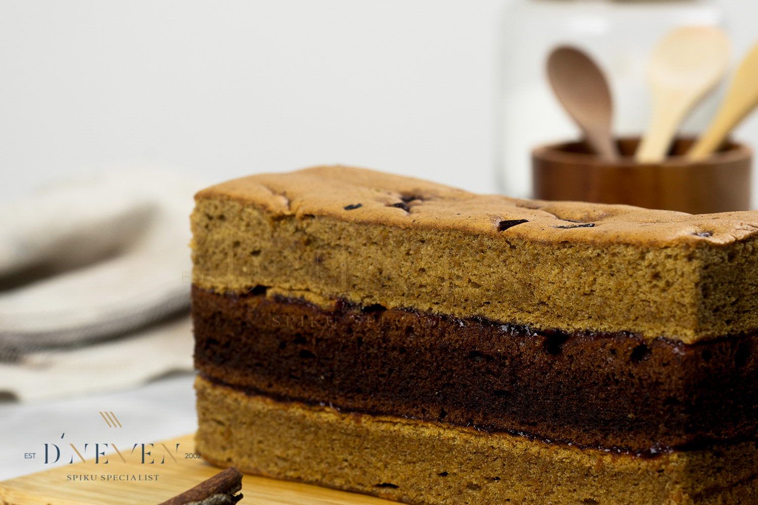 Slices of Old Style Spiku with spiced layers