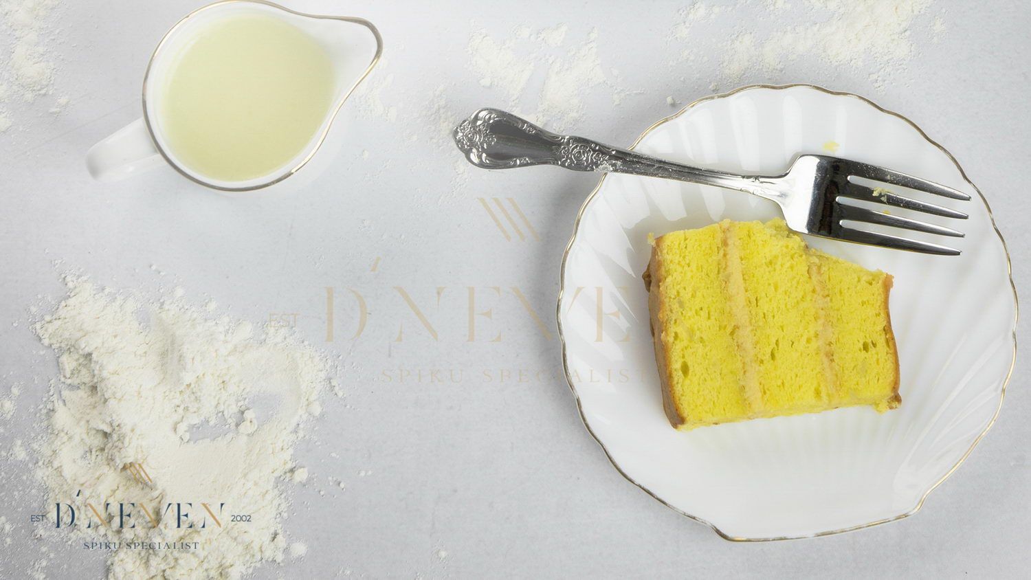 Slices of The King Spiku with durian layers