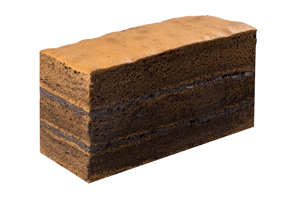 Slices of Triple Chocolate Spiku with chocolate layers 1
