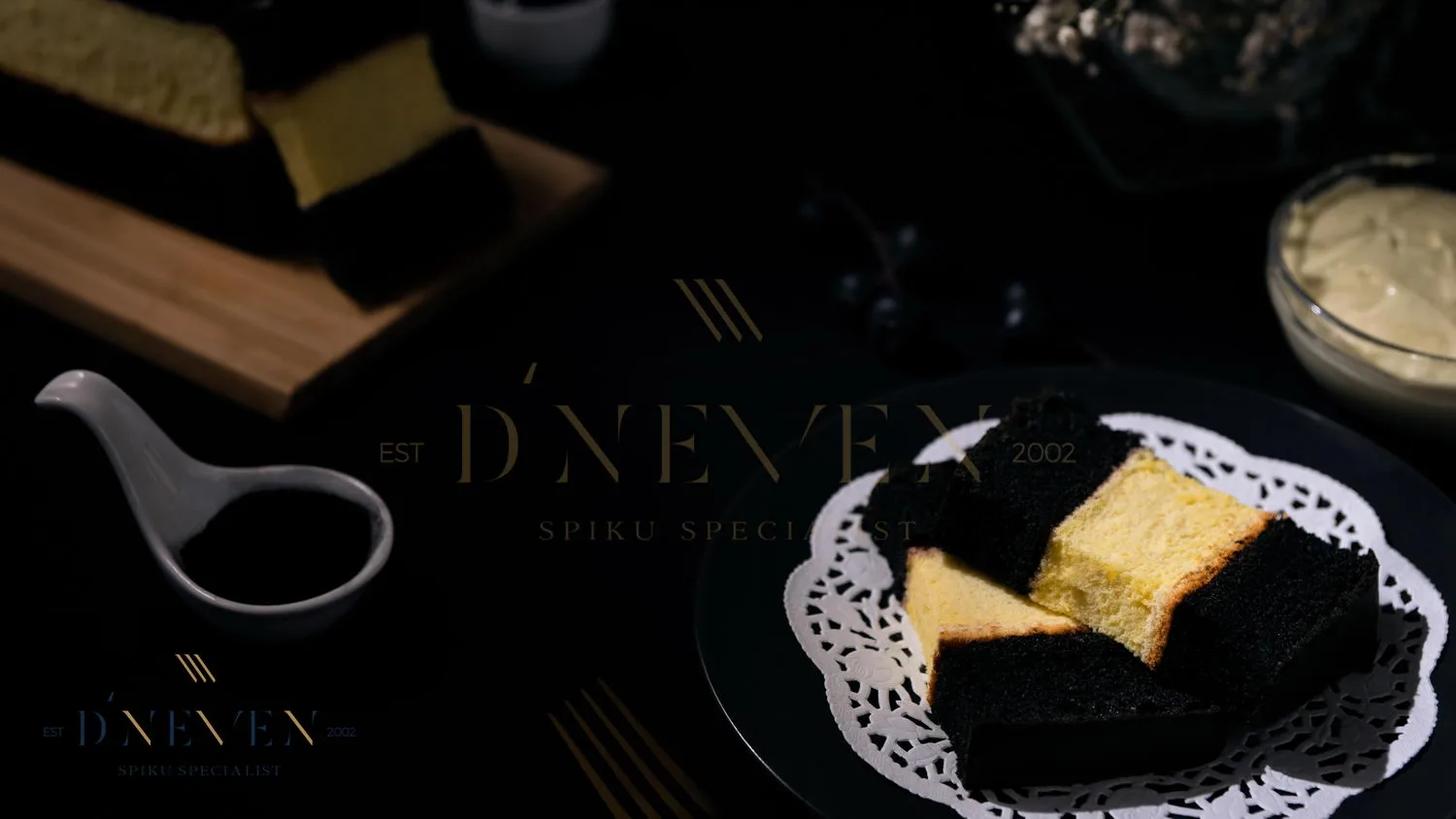 DNEVEN Spiku Specialist | Spiku Charcoal Pertama, Kue Lapis, Cake, Oleh-oleh, Spikoe Resep Kuno, Kue Lapis Surabaya 8 Spiku Charcoal Cheese 040new 2